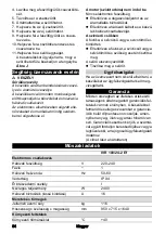 Предварительный просмотр 84 страницы Kärcher IVR 100/24-2 Ef Operating Instructions Manual