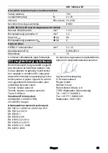 Предварительный просмотр 85 страницы Kärcher IVR 100/24-2 Ef Operating Instructions Manual