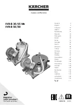 Kärcher IVR-B 30/15 Me Manual предпросмотр