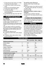 Предварительный просмотр 16 страницы Kärcher IVR-L 100/30 Sc Instruction Manual