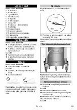 Предварительный просмотр 75 страницы Kärcher IVR-L 100/30 Manual