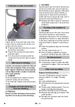 Предварительный просмотр 20 страницы Kärcher IVS 100/40 M Manual