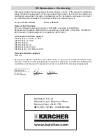 Preview for 16 page of Kärcher K 1405 Manual
