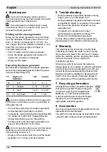 Preview for 8 page of Kärcher K 1801 B Operating Instructions Manual