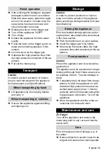 Preview for 13 page of Kärcher K 2.030 Manual