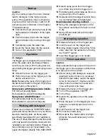 Preview for 7 page of Kärcher K 2.050 Operating Instructions Manual