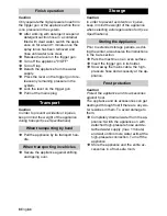 Preview for 8 page of Kärcher K 2.080 Operating Instructions Manual