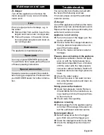 Preview for 9 page of Kärcher K 2.080 Operating Instructions Manual