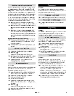 Preview for 7 page of Kärcher K 2.100 (German) Manual
