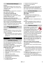 Preview for 5 page of Kärcher K 2.13 Instructions Manual