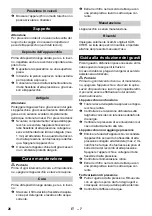 Предварительный просмотр 26 страницы Kärcher K 2.13 Instructions Manual