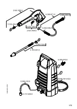 Предварительный просмотр 175 страницы Kärcher K 2.13 Instructions Manual