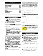 Preview for 10 page of Kärcher K 2.14 Manual