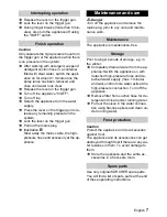 Preview for 7 page of Kärcher K 2.16 Operating Instructions Manual