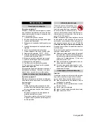 Предварительный просмотр 41 страницы Kärcher K 2.17 Instructions Manual