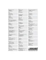 Предварительный просмотр 168 страницы Kärcher K 2.17 Instructions Manual