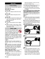 Preview for 6 page of Kärcher K 2.180 Operating Instructions Manual