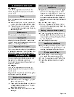 Preview for 9 page of Kärcher K 2.180 Operating Instructions Manual