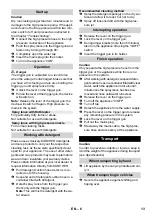 Preview for 13 page of Kärcher K 2.185 Manual