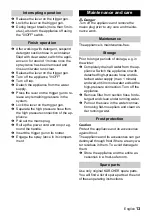 Preview for 13 page of Kärcher K 2.21 Manual