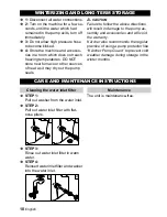 Preview for 10 page of Kärcher K 2.25 Operator'S Manual
