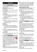 Preview for 8 page of Kärcher K 2.300 Operating Instructions Manual