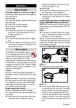Preview for 7 page of Kärcher K 2.325 Operating Instructions Manual