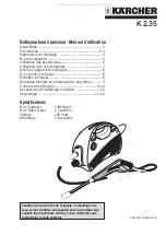 Предварительный просмотр 13 страницы Kärcher K 2.35 Operator'S Manual