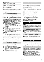 Preview for 15 page of Kärcher K 2.399 Manual