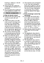 Preview for 5 page of Kärcher K 2.420 Original Instructions Manual