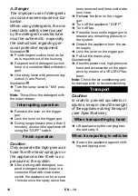 Preview for 10 page of Kärcher K 2.420 Original Instructions Manual