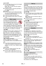 Preview for 14 page of Kärcher K 2.490 Original Instructions Manual