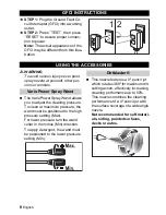 Предварительный просмотр 8 страницы Kärcher K 2.7 Operator'S Manual