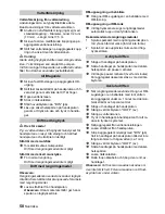 Предварительный просмотр 50 страницы Kärcher K 2-75 Operating Instructions Manual