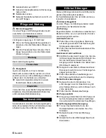 Предварительный просмотр 6 страницы Kärcher K 2.87 Instruction Manual