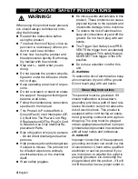 Preview for 4 page of Kärcher K 2.93 Operator'S Manual