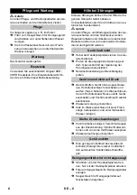 Preview for 8 page of Kärcher K 2 Basic Manual