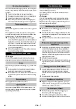 Preview for 14 page of Kärcher K 2 Basic Manual