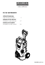 Preview for 1 page of Kärcher K 2 Car and Home Kit Operator'S Manual