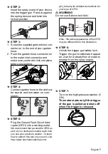 Предварительный просмотр 7 страницы Kärcher K 2 Car Care Kit Operator'S Manual