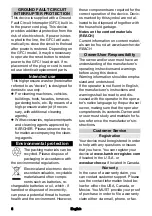 Preview for 6 page of Kärcher K 2 Entry Operator'S Manual