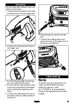 Preview for 9 page of Kärcher K 2 Entry Operator'S Manual