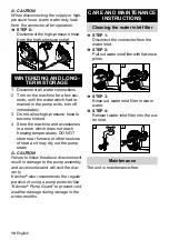 Предварительный просмотр 10 страницы Kärcher K 2 Plus Operator'S Manual