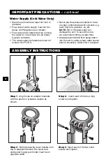 Preview for 4 page of Kärcher K 205 M Plus Operator'S Manual