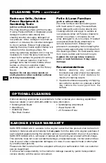 Preview for 10 page of Kärcher K 205 M Plus Operator'S Manual