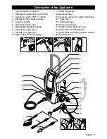 Предварительный просмотр 3 страницы Kärcher K 256 M Operating Instructions Manual