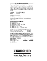 Предварительный просмотр 20 страницы Kärcher K 3.00 B Operating Instructions Manual