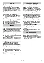 Preview for 15 page of Kärcher K 3.150 Manual