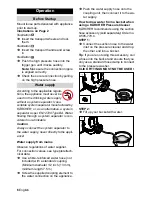 Предварительный просмотр 6 страницы Kärcher K 3.170 T 50 Operating Instructions Manual