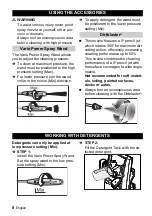 Предварительный просмотр 8 страницы Kärcher K 3.450 Operator'S Manual